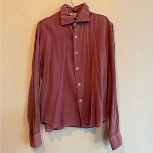 EUC Agnes B. Mauve Blouse 100% cotton